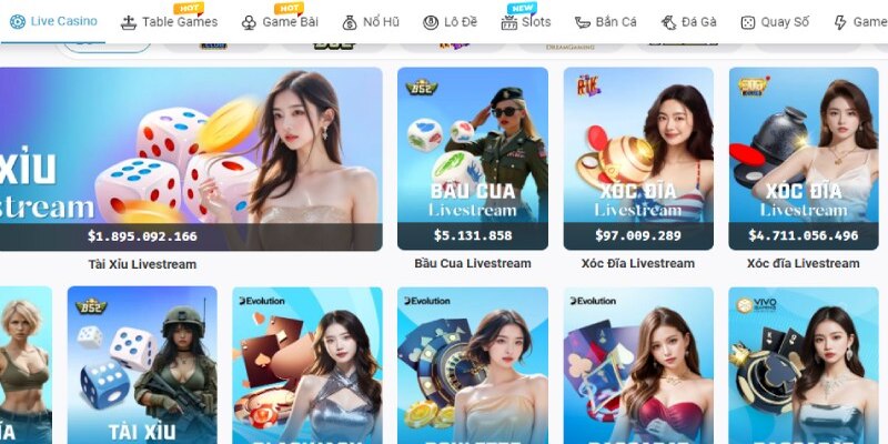 Những tựa game nên tham gia khi mở tài khoản Wi88